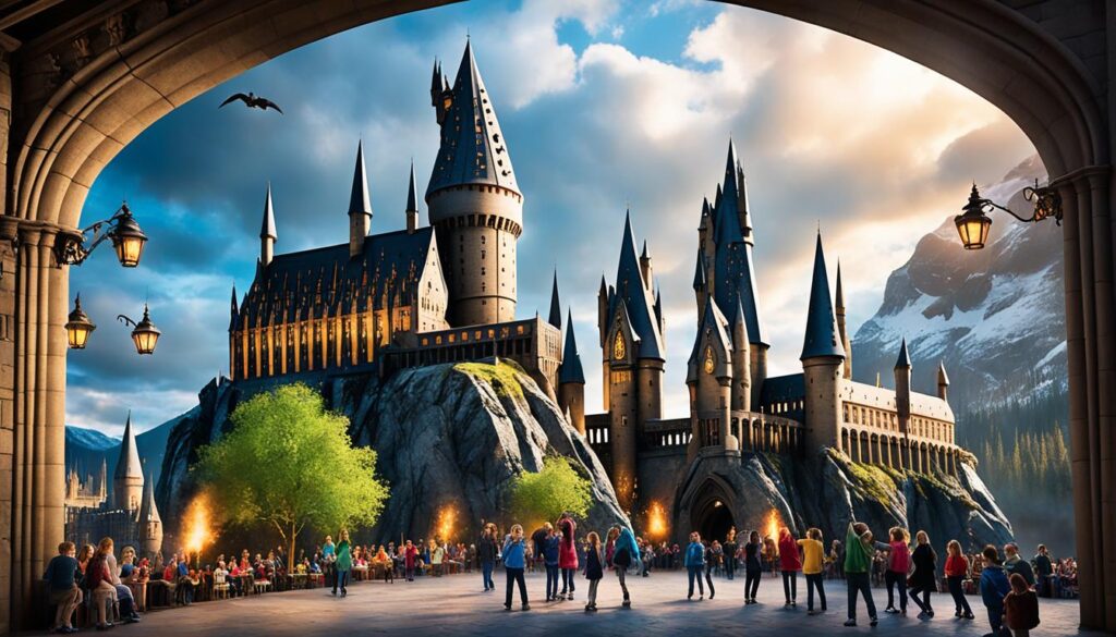 Harry Potter attractions interactive experience