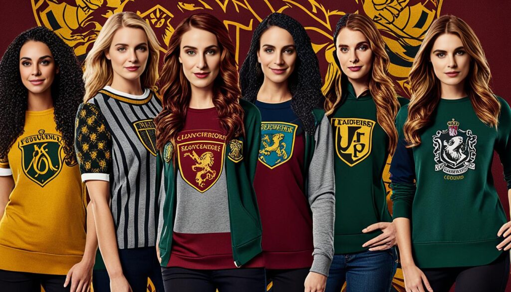 Harry Potter house-inspired apparel