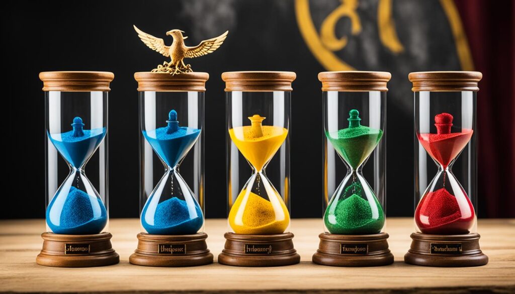 Hogwarts Great Hall Hourglasses
