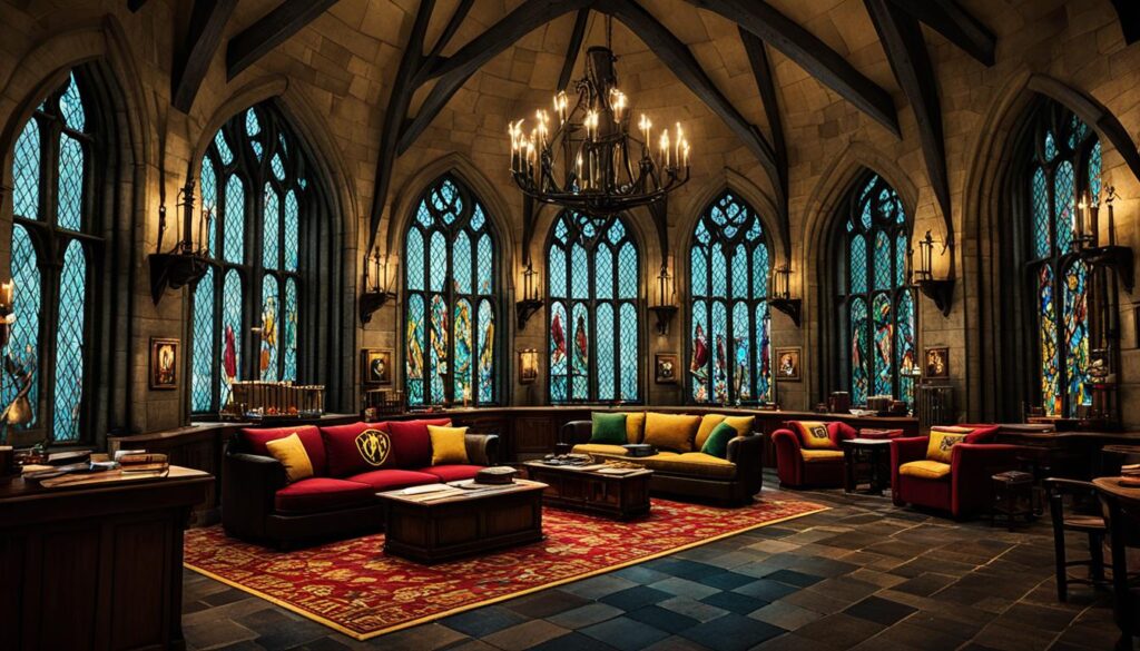 Hogwarts House Common Room Comparisons