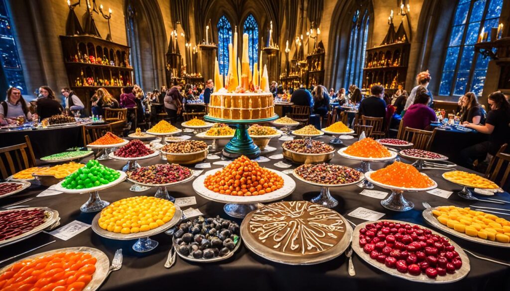 Magical Treats Amidst Hogwarts Feasts