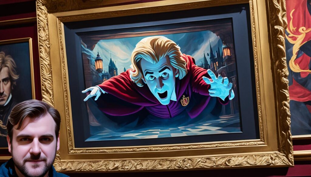 Nearly Headless Nick, the Gryffindor House ghost