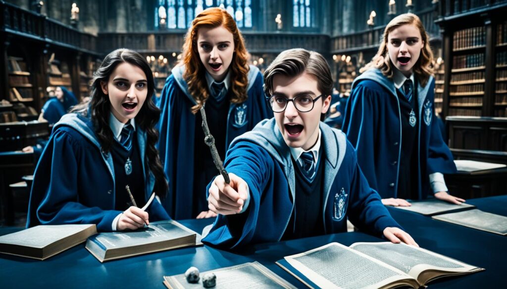 Ravenclaw participation in key Hogwarts battles