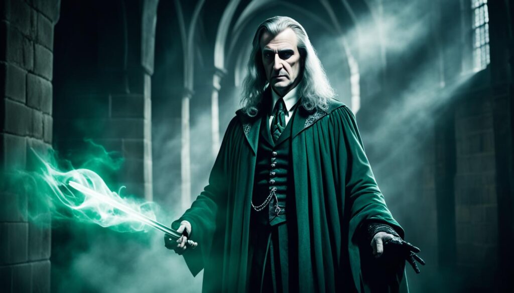 The Bloody Baron, the Slytherin house ghost