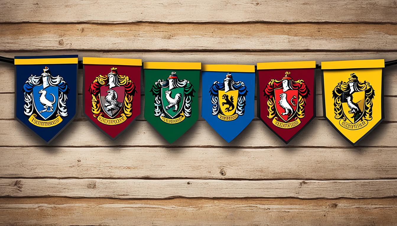 Harry Potter House Banners for Wizarding Decor
