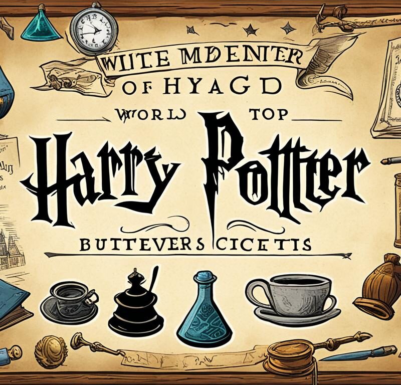 harry potter magical objects