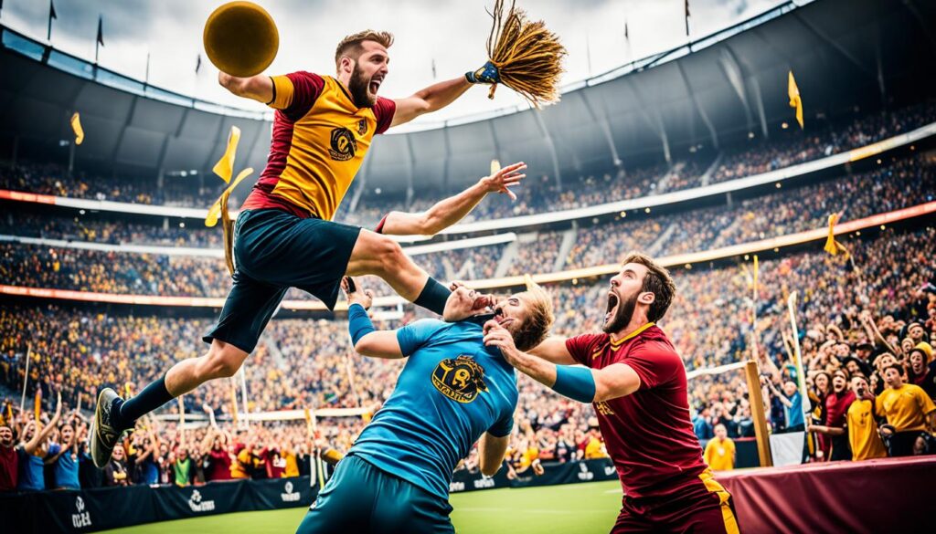 Legendary Quidditch Players in Action