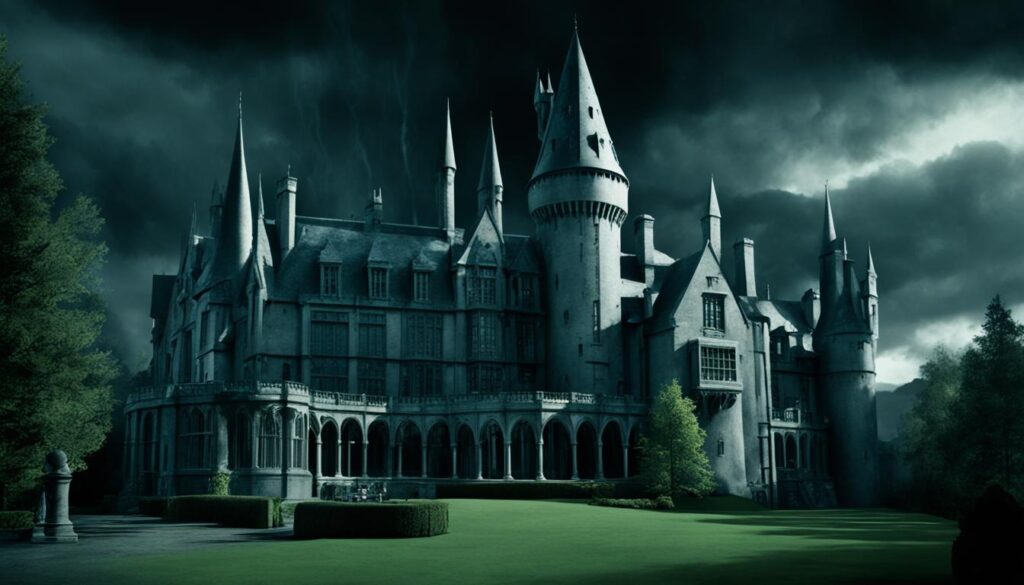 Malfoy Manor during Voldemort's reign