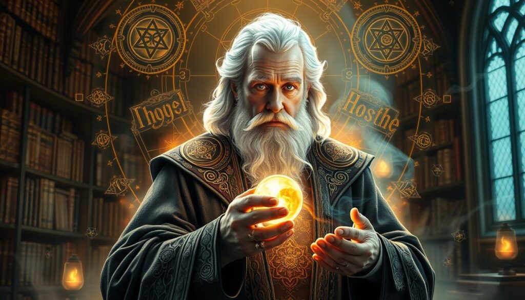 Albus Dumbledore, the alchemical sage