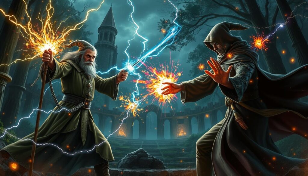 Famous wizard duels throughout history